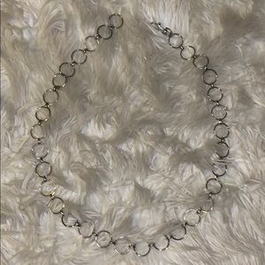 Brandy Melville silver chain belt